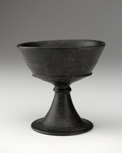 Kopp, ca. 620–600 f.Kr. (bucchero sottile keramikk)